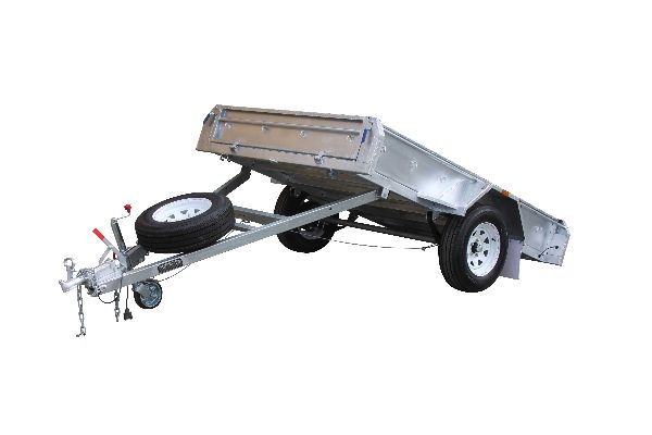 8 x 5 Box Trailer With Tipping Function