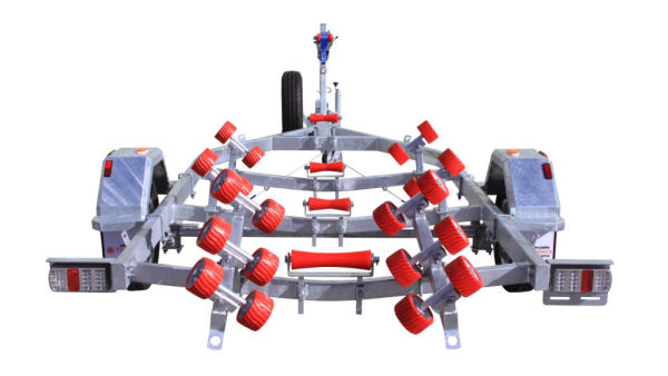 5.5M Braked Boat Trailer With Rollers