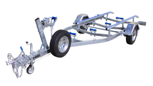 5.5M Braked Skid Boat Trailer
