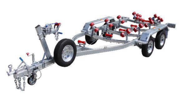 6M Tandem Boat Trailer With Rollers