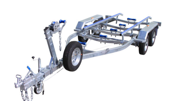 6M Tandem Braked Skid Boat Trailer