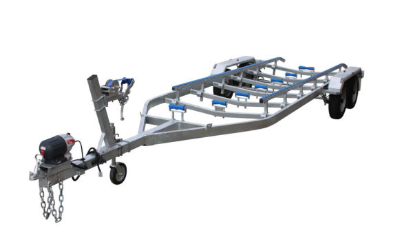Seven Meter Tandem Boat Trailer With Skids 